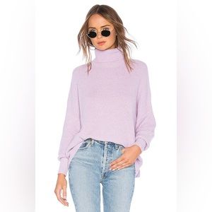 Lovers and Friends Jade Sweater in Bright Purple Size S